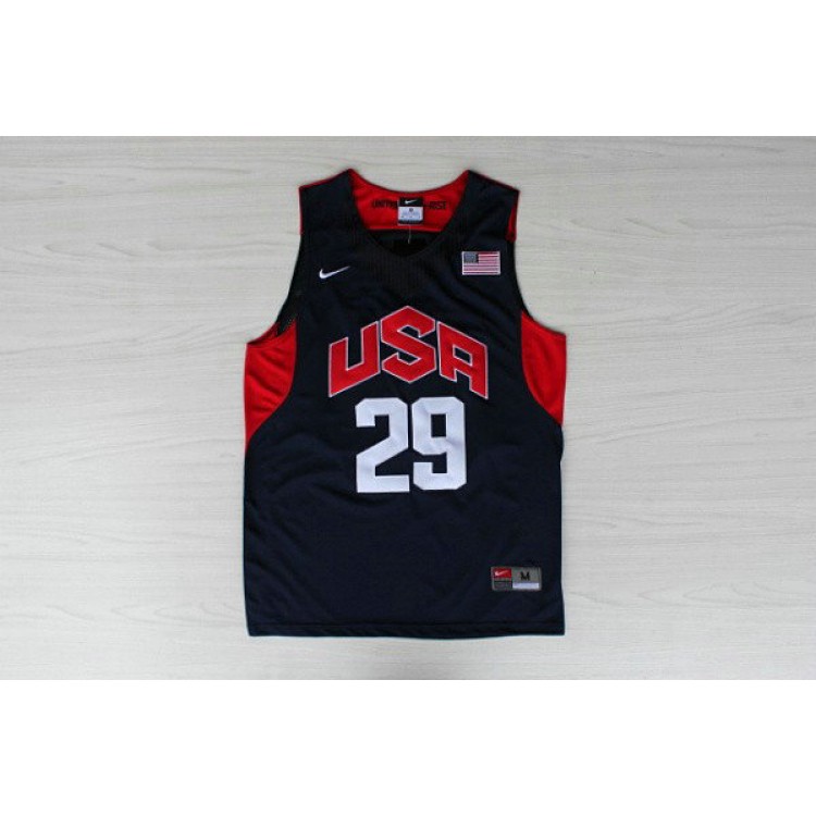 Maglia Nike 29 George 2012 Team USA Olympics Blu