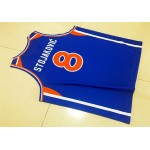 Maglia Peja Stojakovic 8 Team Jugoslavija Retro Basketball Blu Uomo