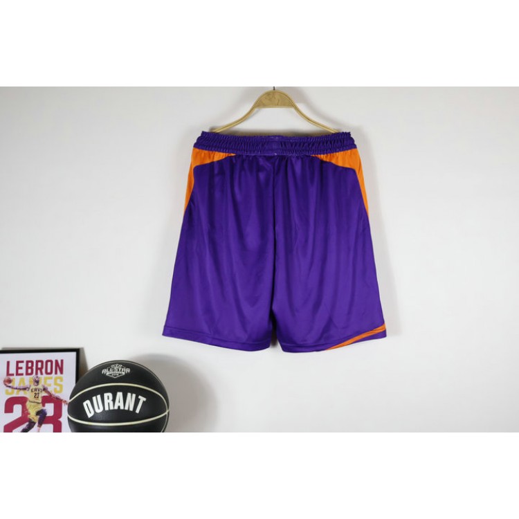 Maglia NBA Phoenix Suns 23-24 Pantaloncini Viola Stampato