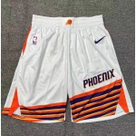 Maglia NBA Phoenix Suns 23-24 Pantaloncini Bianco