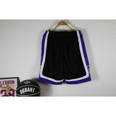 Maglia NBA Sacramento Kings 23-24 Pantaloncini Nero