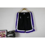 Maglia NBA Sacramento Kings 23-24 Pantaloncini Nero