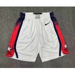 Pantaloncini Nike 2024 USA Basketball Bianco