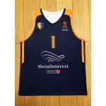 Maglia Shved 1 Moscow Region Khimki Blu Scuro Basketball Uomo