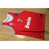 Maglia Spanoulis 7 Olympiakos Piraeus 2020-21 Basketball Rosso Uomo