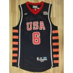 Maglia tracy mcgrady usa dream basketball team 6 2004 Blu